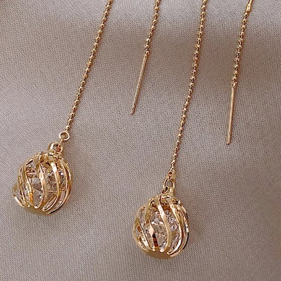 Jewelry - Vintage S 925 Dangle Earrings